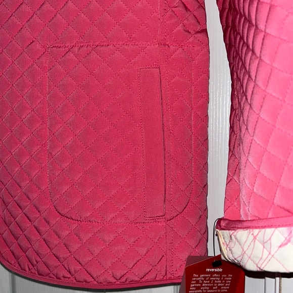 New! Esprit Outerwear Quilted Reversible Jacket - Picture 3 of 10